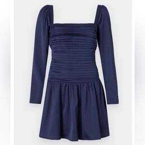 Abercrombie & Fitch Emerson Drop Waist Satin Mini Dress NWOT